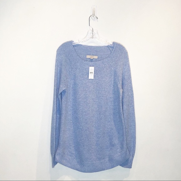 LOFT Sweaters - Loft Blue Sweater NWT